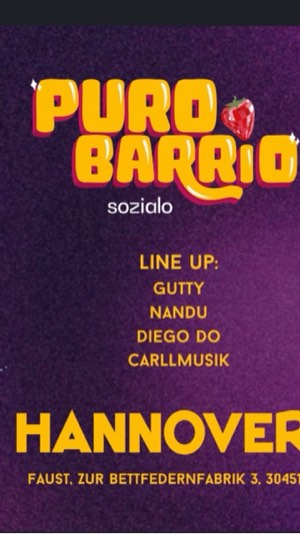 Puro barrio party – Party & Nightlife in Hannover