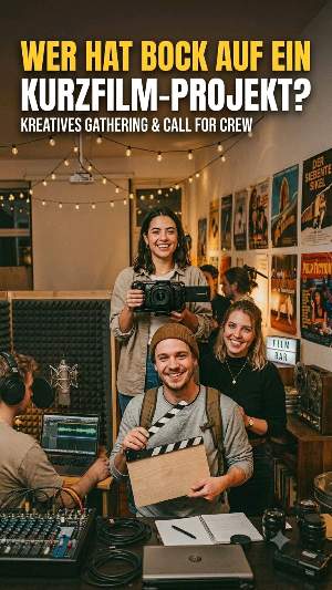 ​Wer hat Bock auf ein Kurzfilm-Projekt? – Kultur-Events in Bochum
