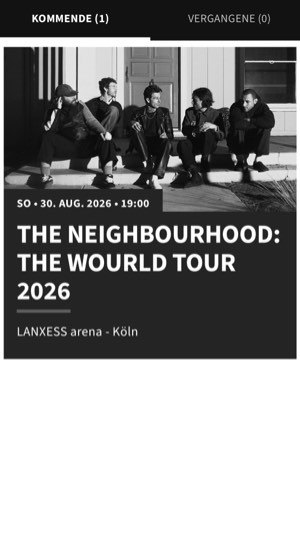 The Neighbourhood in Köln – Event in Köln