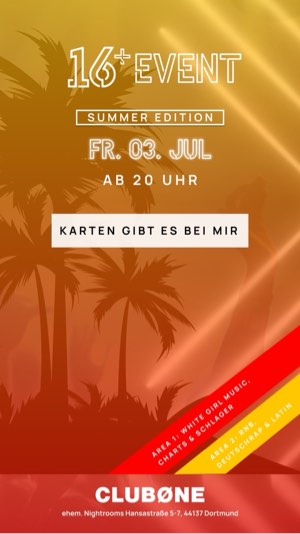 Letzet Event vor der Sommer Pause – Party & Nightlife in Dortmund