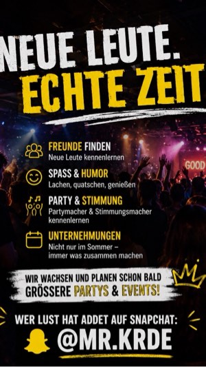 Neue Leute. Neue Freunde. Neue Erlebnisse. 🔥 – Party & Nightlife in Köln