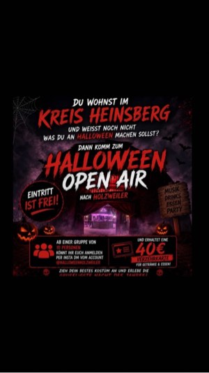 Halloween Open Air – Party & Nightlife in Mönchengladbach
