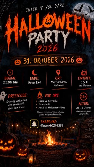 Halloween Feier‼️ – Party & Nightlife in Bielefeld