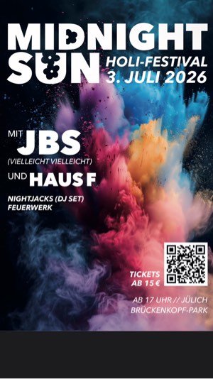 Holi Festival mit Künstlern und Feuerwerk – Party & Nightlife in Aachen