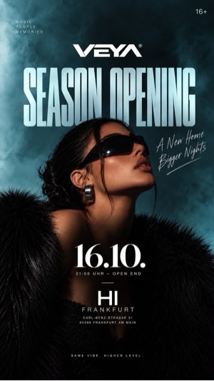 XXL Season Opening – Party & Nightlife in Frankfurt am Main