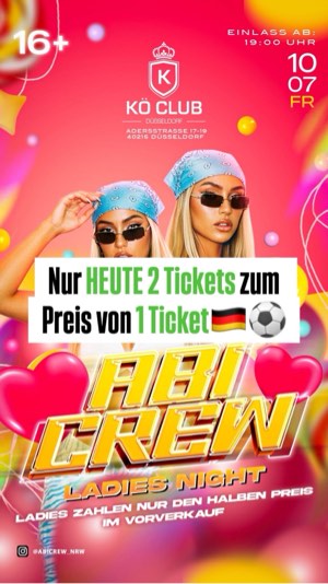 Kö-Club Party 16+ – Party & Nightlife in Düsseldorf