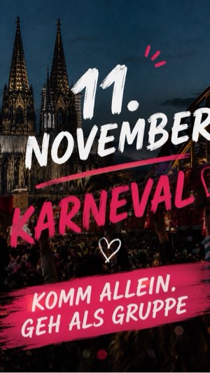 11.11 Karneval feiern🎊 – Party & Nightlife in Köln