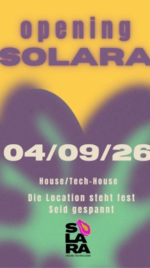 Solara first night @Nonsensebar – Party & Nightlife in Mönchengladbach
