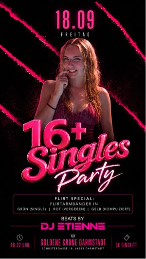 16+ Singles Party Darmstadt – Party & Nightlife in Frankfurt am Main