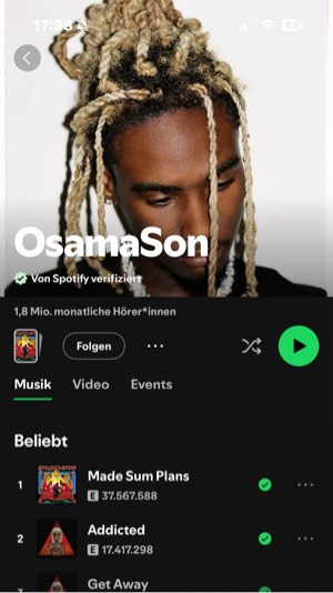 leute für osamason konzert – Musik & Konzerte in München
