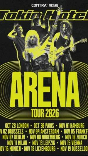 Tokio hotel Konzert Hamburg 01.11.26 – Musik & Konzerte in Hamburg